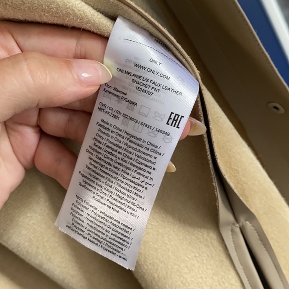 Vero Moda faux leather shacket - Picture 5 of 5